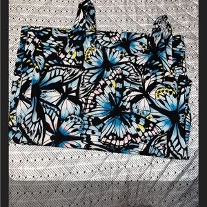 Butterfly Print Mini Dress